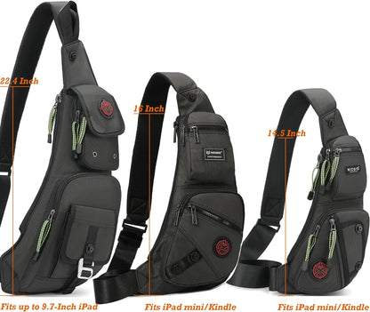 Stylish NICGID Sling Bag: The Perfect Chest & Crossbody Daypack for Everyone!