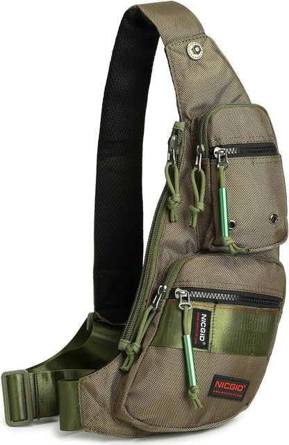 Stylish NICGID Sling Bag: The Perfect Chest & Crossbody Daypack for Everyone!