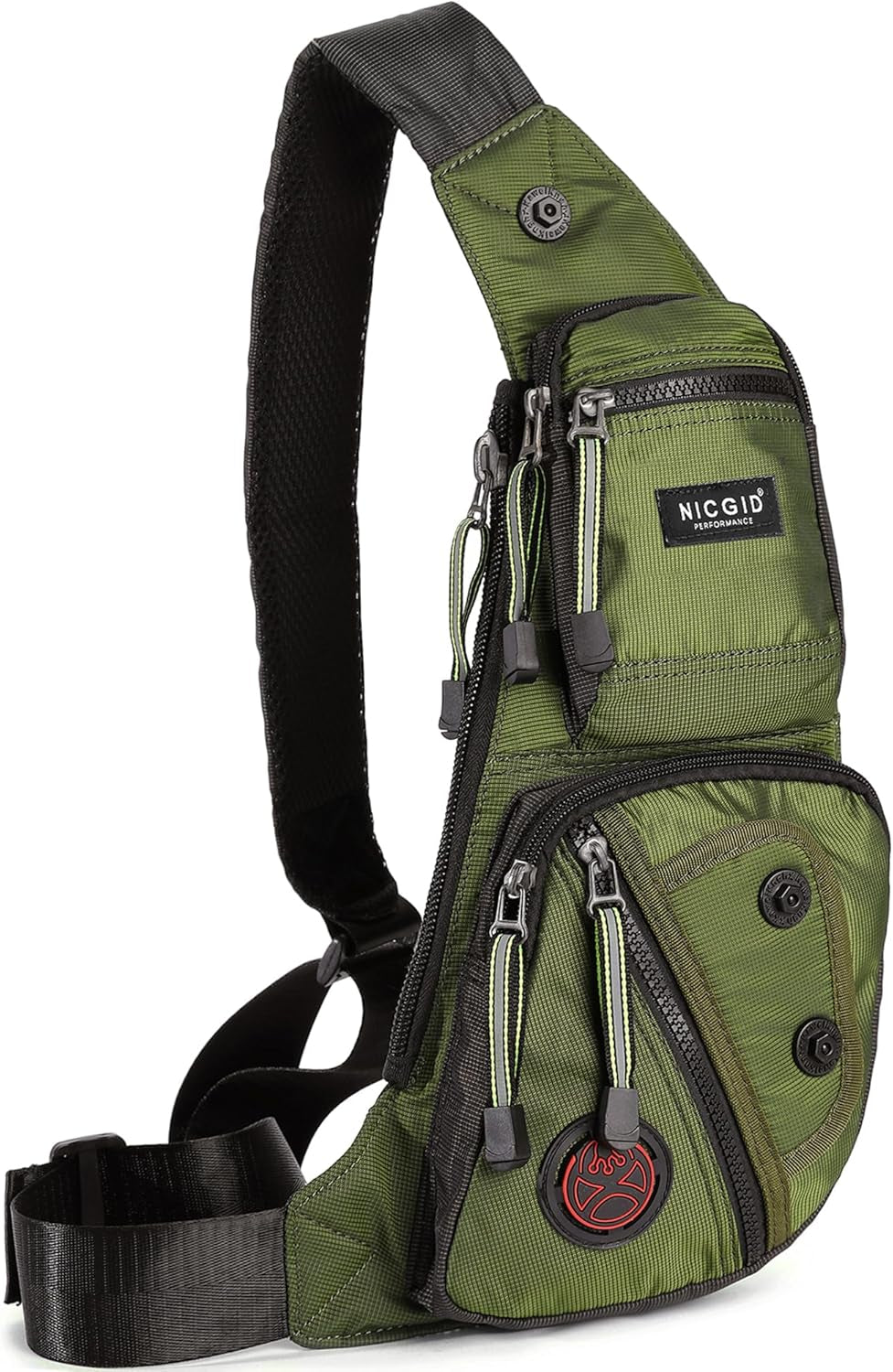 Stylish NICGID Sling Bag: The Perfect Chest & Crossbody Daypack for Everyone!