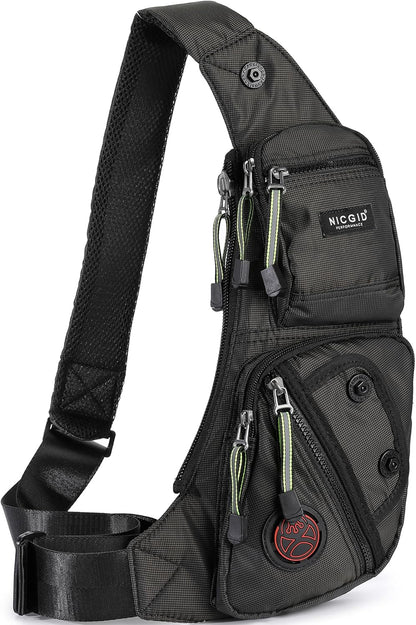 Stylish NICGID Sling Bag: The Perfect Chest & Crossbody Daypack for Everyone!
