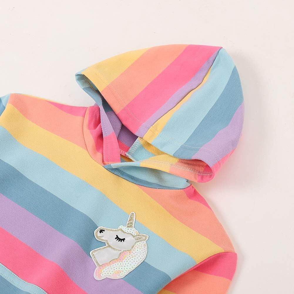 Sweatshirts for Girls Toddler & Kids II Little Girl'S Pullover Tops Sweaters & Hoodies