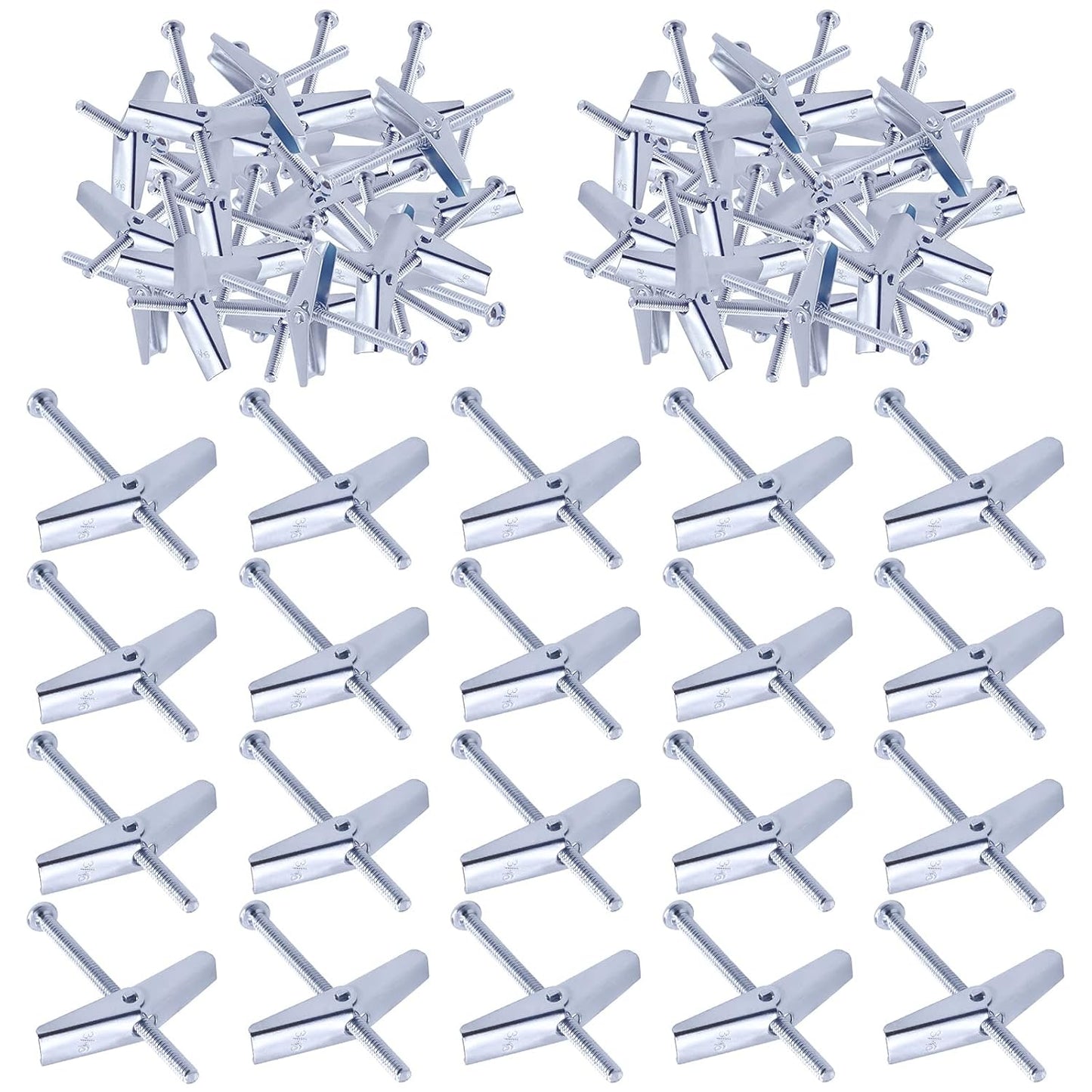 Say goodbye to wall damage! Check out our Swpeet 30PC Toggle Bolt & Wing Nut Kit - perfect for securely hanging heavy items on drywall! 🛠️💪 #HomeImprovement #DIY