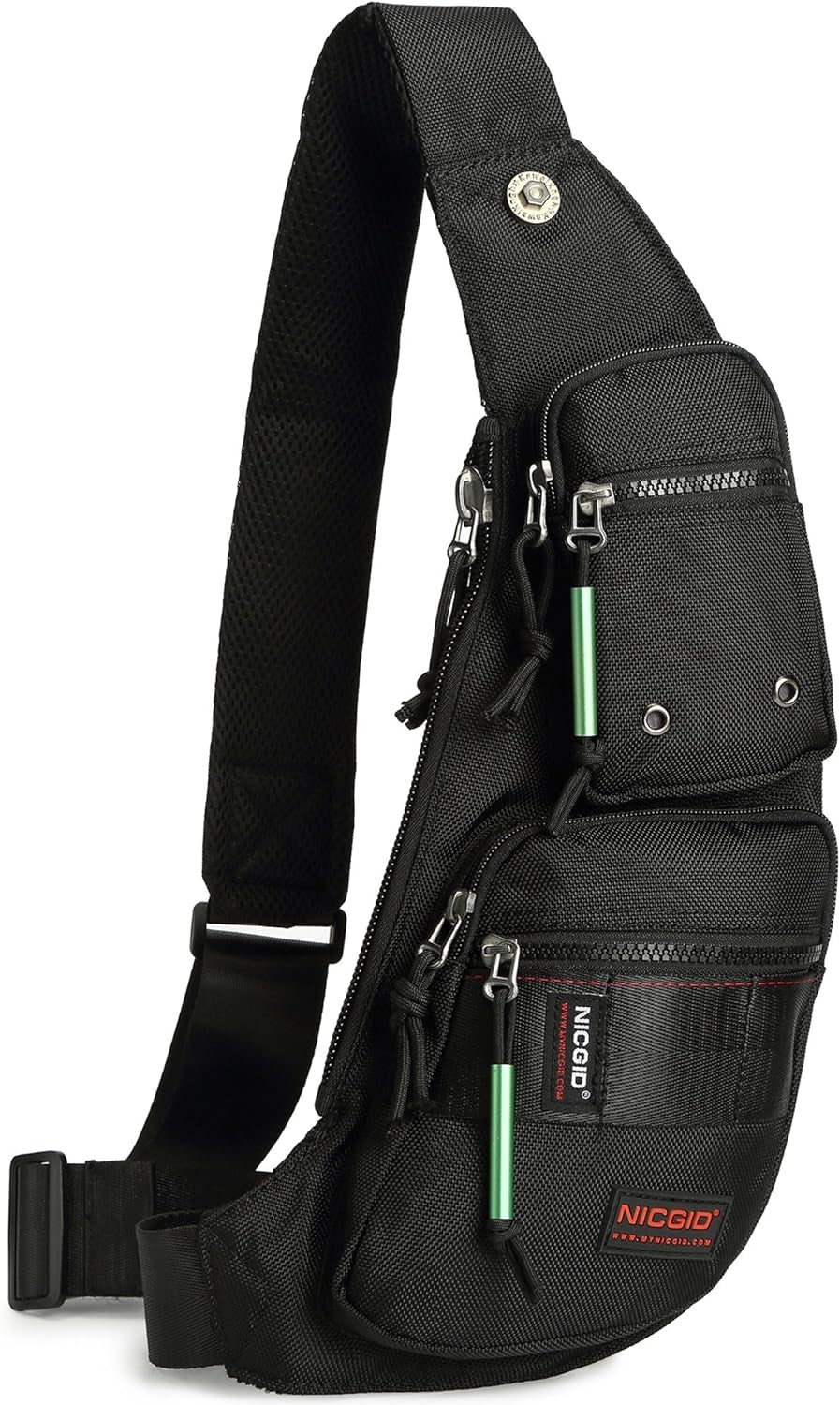 Stylish NICGID Sling Bag: The Perfect Chest & Crossbody Daypack for Everyone!