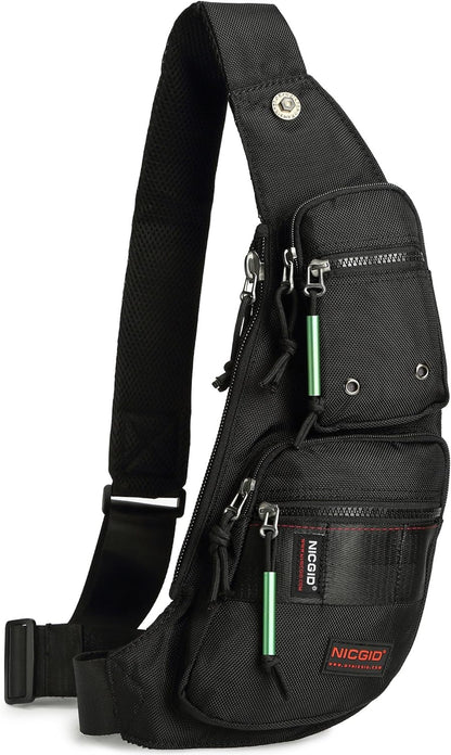 Stylish NICGID Sling Bag: The Perfect Chest & Crossbody Daypack for Everyone!
