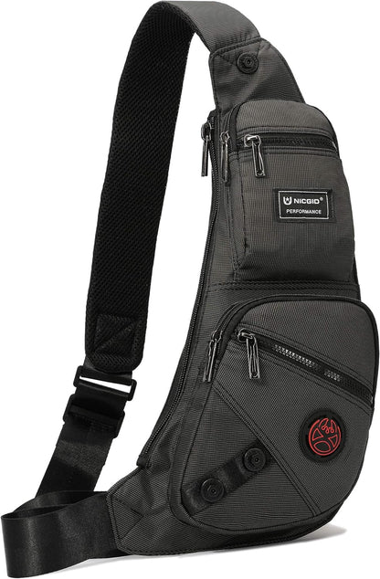 Stylish NICGID Sling Bag: The Perfect Chest & Crossbody Daypack for Everyone!