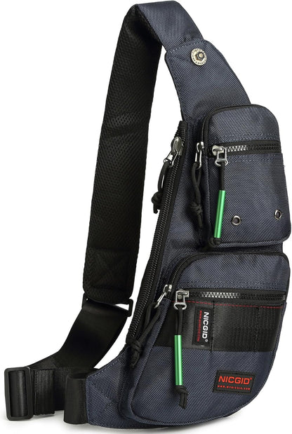 Stylish NICGID Sling Bag: The Perfect Chest & Crossbody Daypack for Everyone!