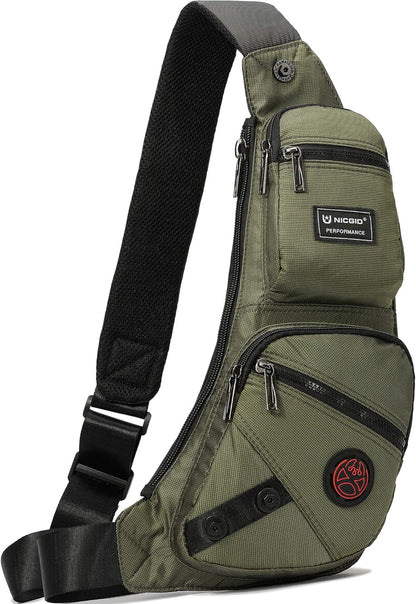 Stylish NICGID Sling Bag: The Perfect Chest & Crossbody Daypack for Everyone!